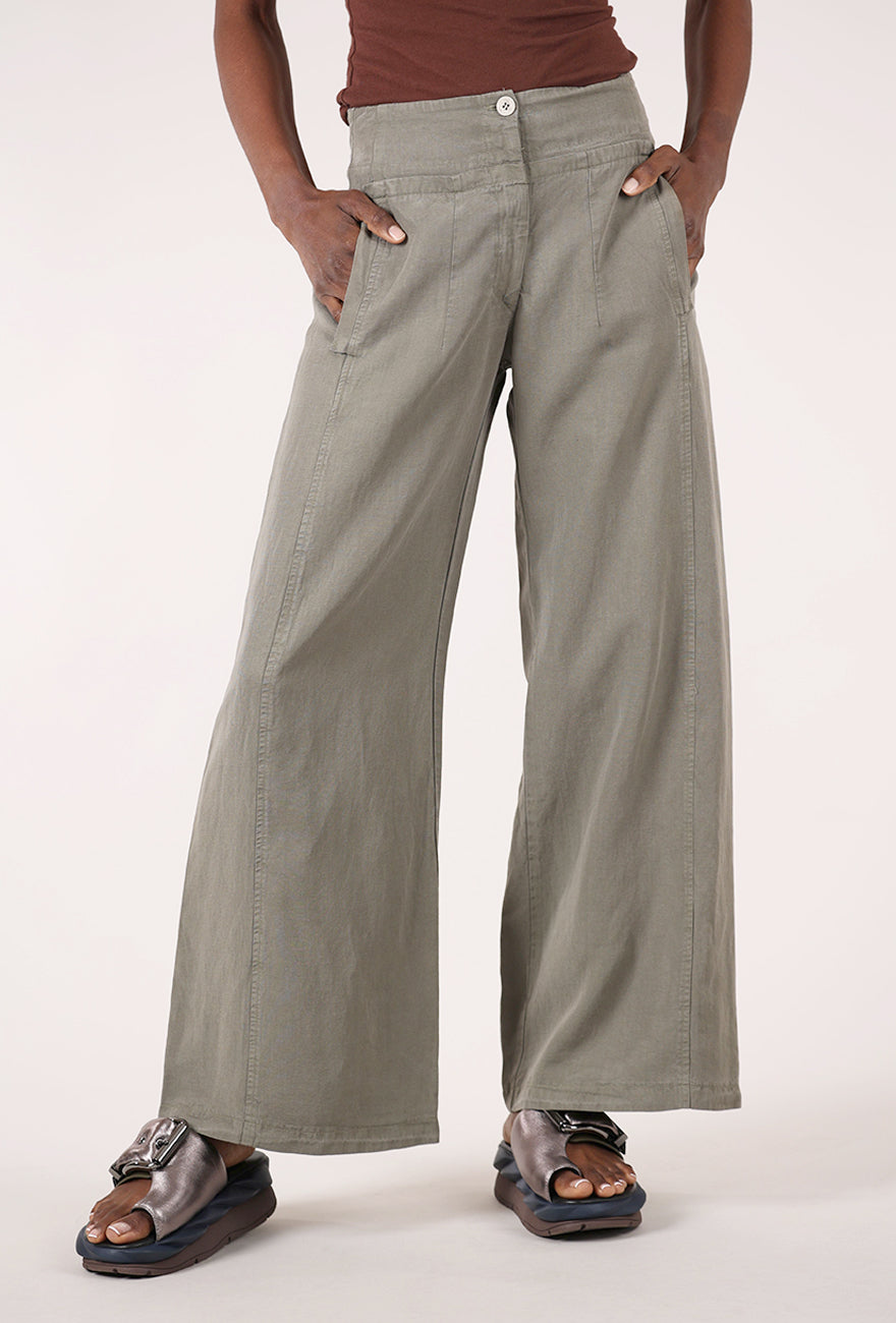 Tencel Drape Pant, Moss