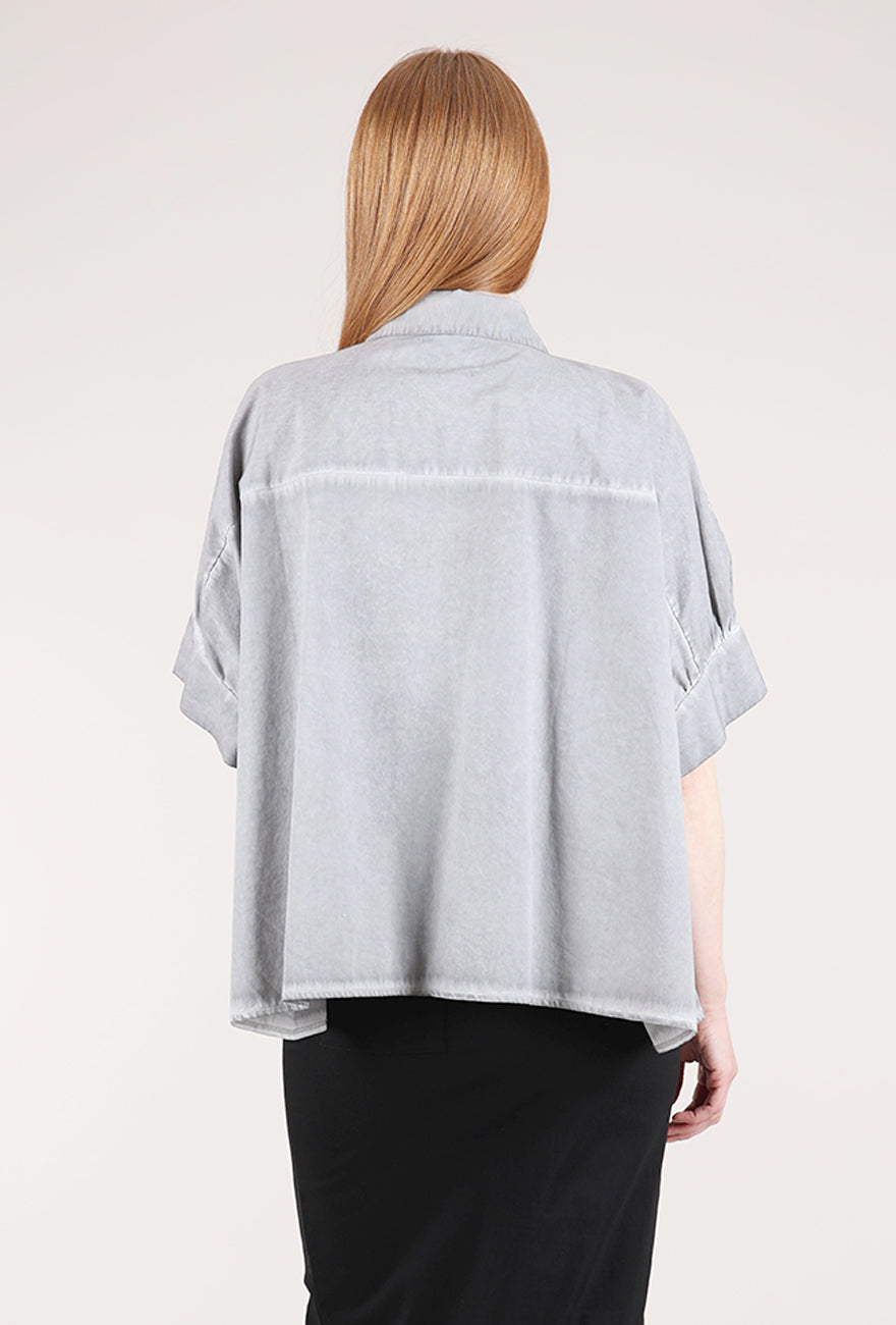 Pluslavie Short Shirt, Cement 