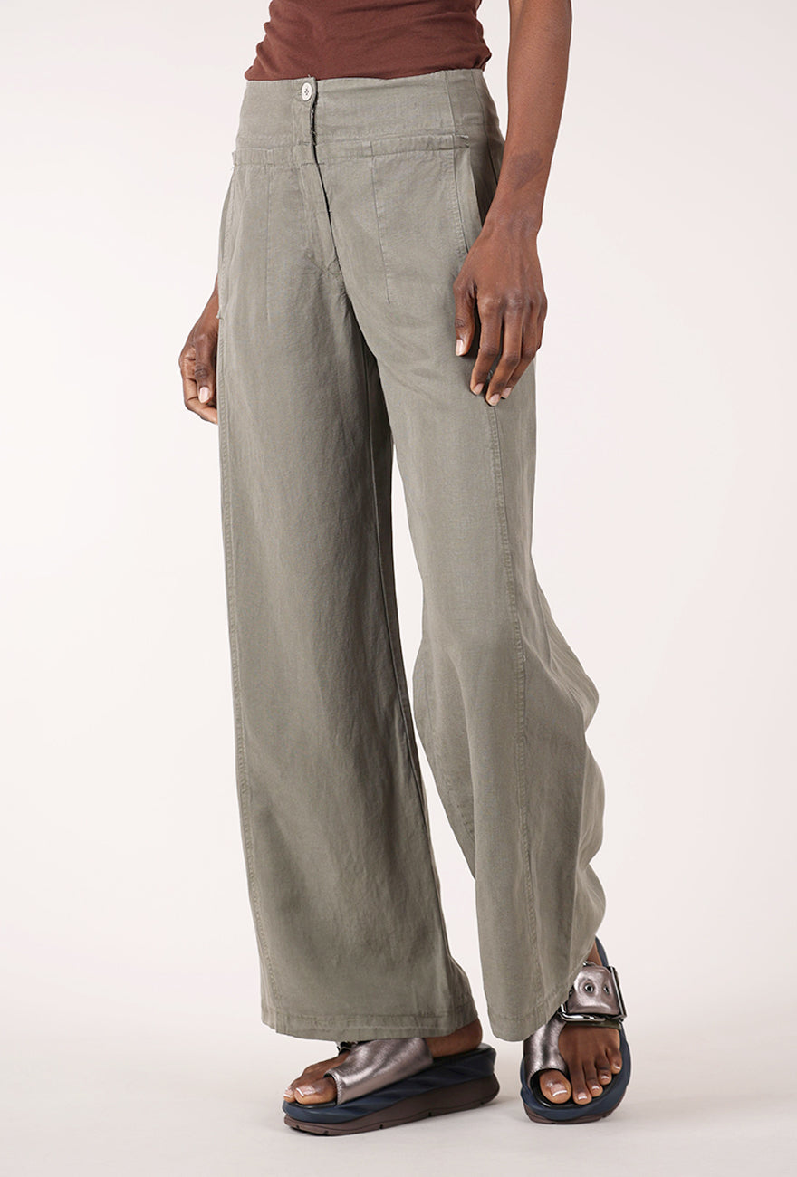 Tencel Drape Pant, Moss