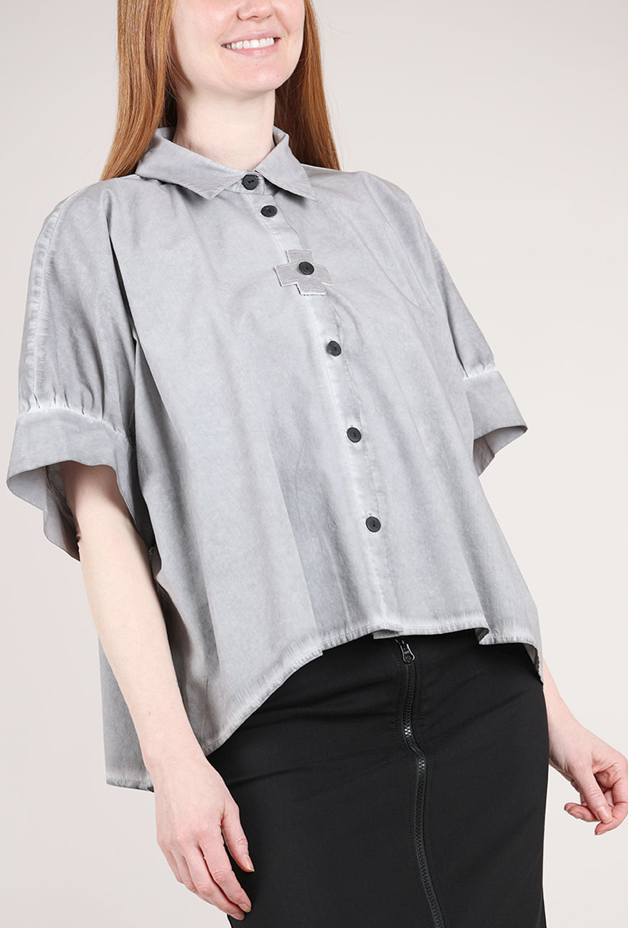 Pluslavie Short Shirt, Cement 