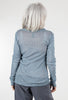 Cynthia Ashby Cotton Mesh Tee, Bluestone 