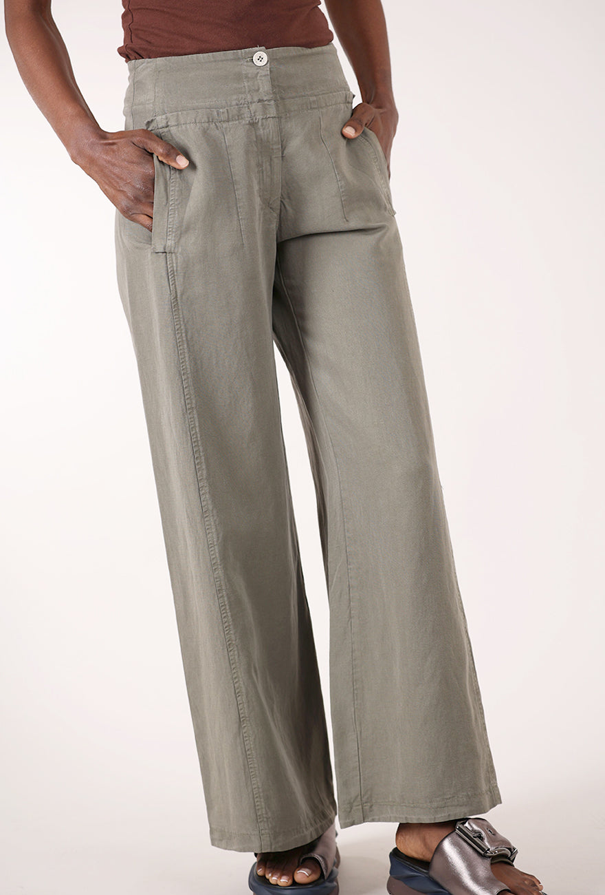 Tencel Drape Pant, Moss