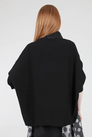 Kozan Two-Way Sweater, Black 