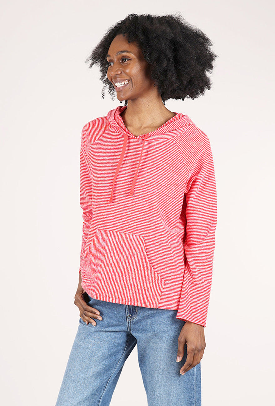 Habitat Pasadena Stripe Sunrise Pullover, Tomato 