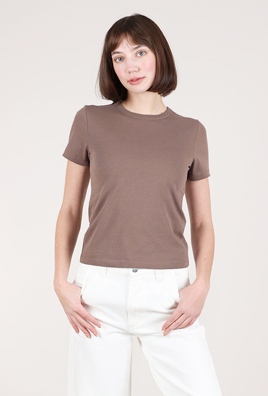 Pistola Alba Baby Tee, Mink 