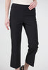 Estelle & Finn Crepe Crop Flare Pant, Black 