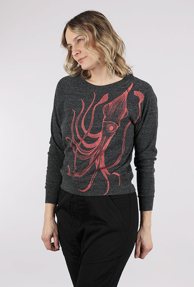 Supermaggie Squid Pia Pullover, Charcoal 