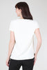 Estelle & Finn Simple Crepe Top, Ivory 