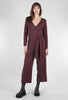 Mata Traders Rita Rib Knit Jumpsuit, Eggplant 