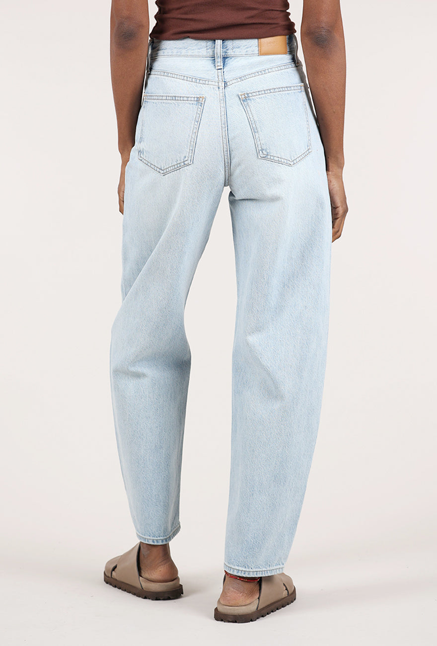 Pistola Wes High Rise Barrel Denim, Waves 