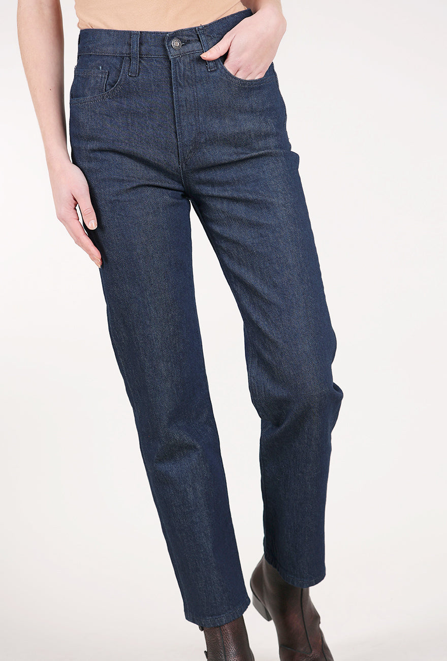 Favorite Daughter The Valentina Super High Rise Straight, Pepper 