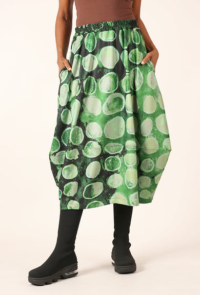 Kaziuki Beth Poppie Skirt, Green 