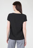 Estelle & Finn Simple Crepe Top, Black 