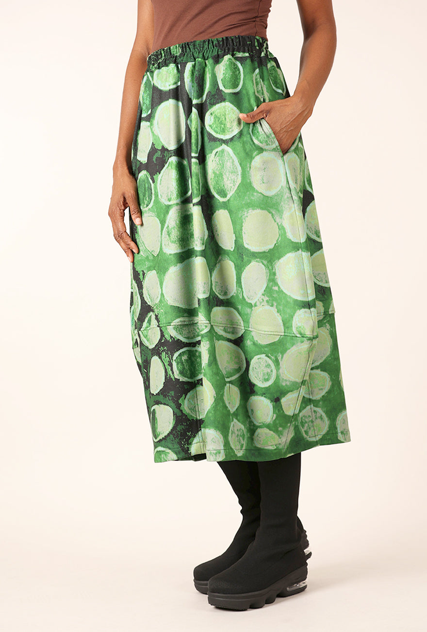Kaziuki Beth Poppie Skirt, Green 