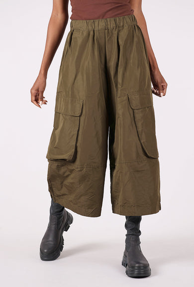Alembika Miss Hall Cargo Chic Pants, Khaki 