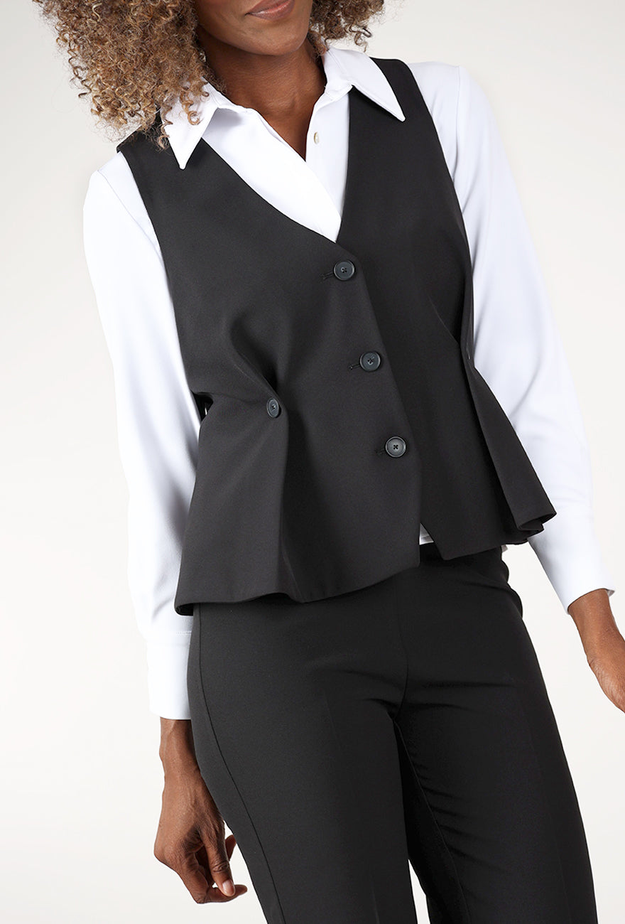 Olivia Vest, Black