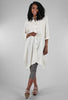 M Square Imani Shirt Dress, White Shaft 