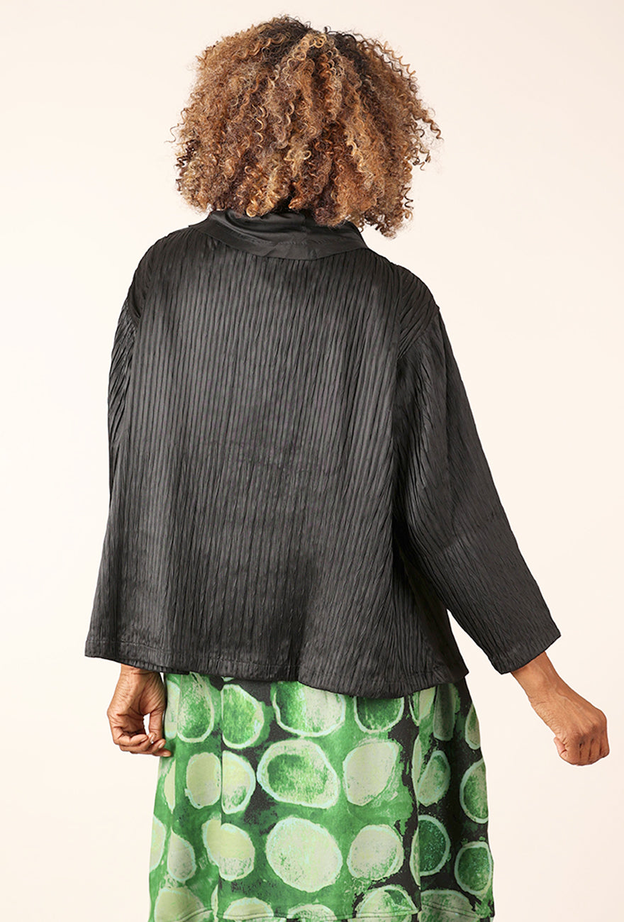 M Square Jubilee Cowl Top , Black 