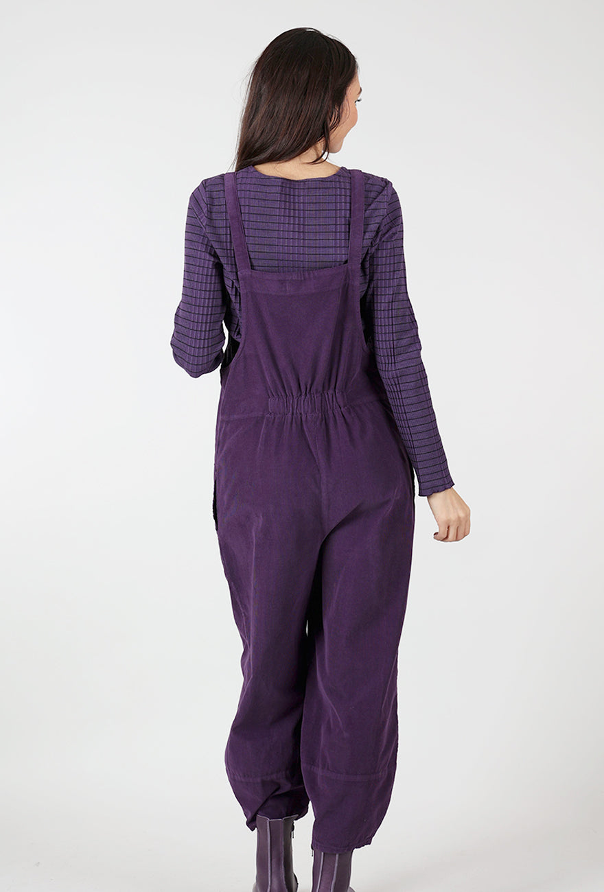 Baby Cord Jumpsuit, Mulberry