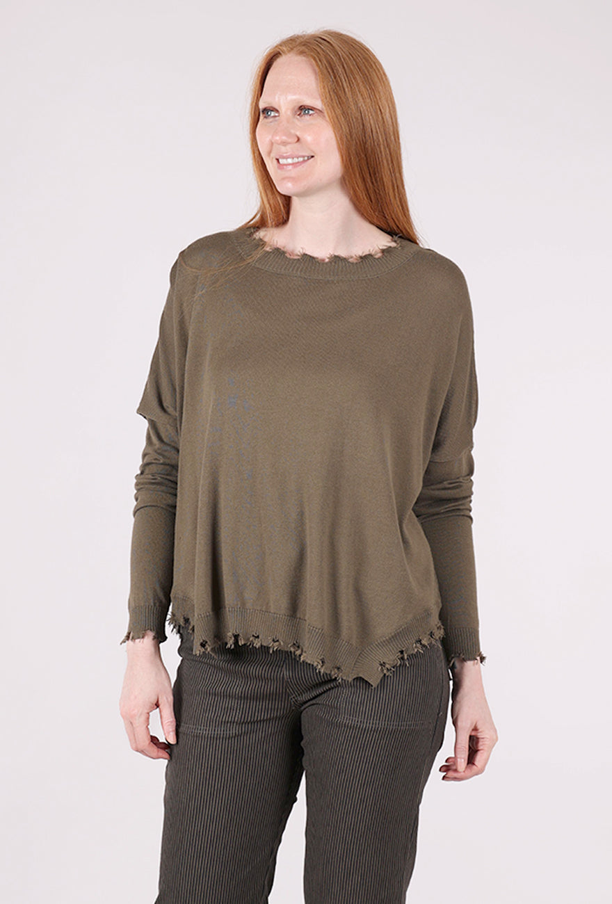 Planet Shabby Chic Sweater, Loden 
