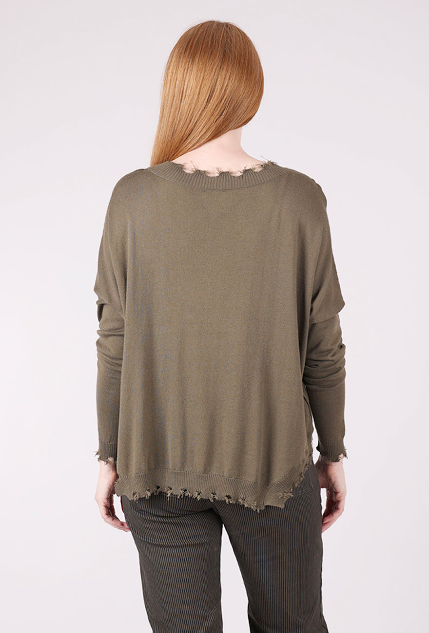 Planet Shabby Chic Sweater, Loden 