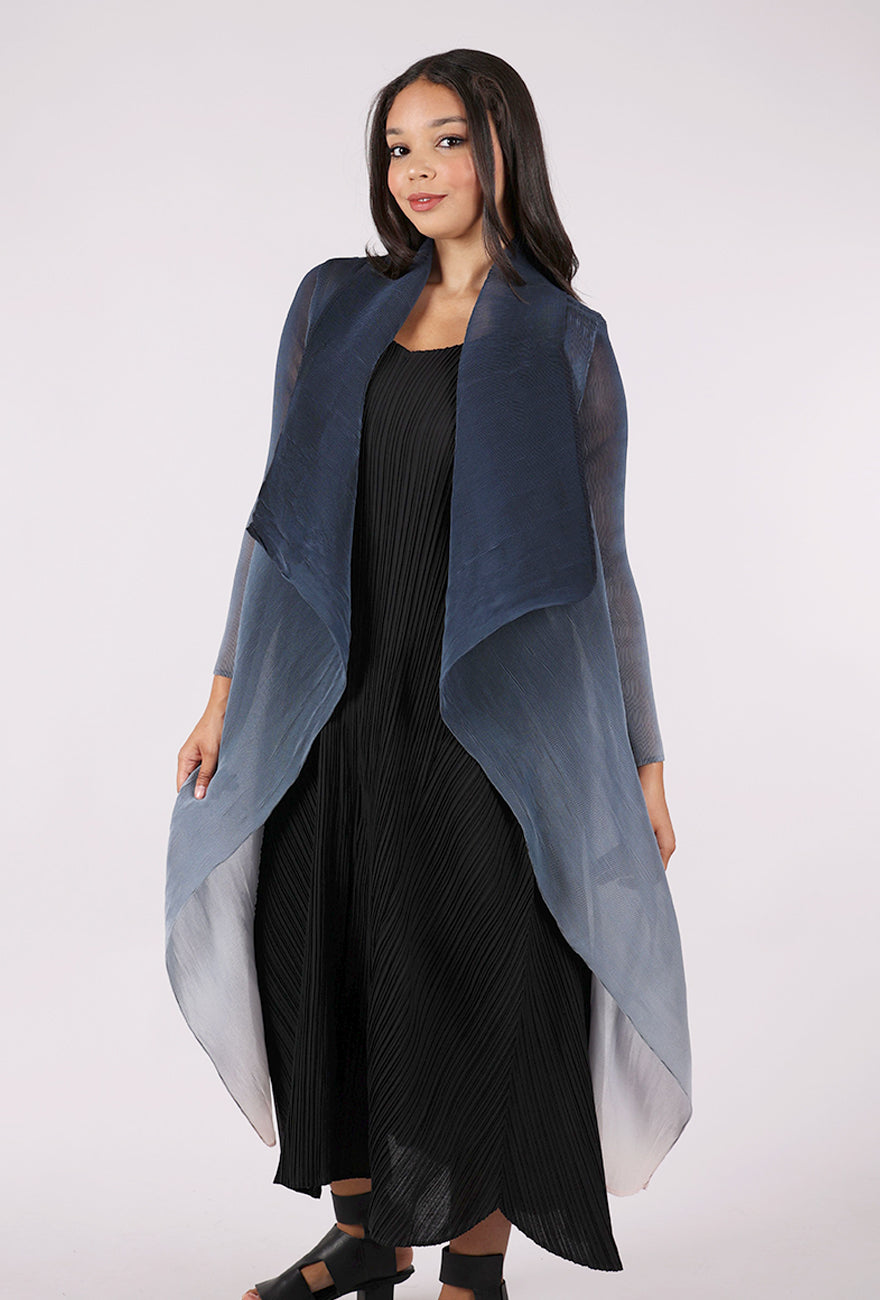 Alquema Collare Coat, Charcoal Goes Light 