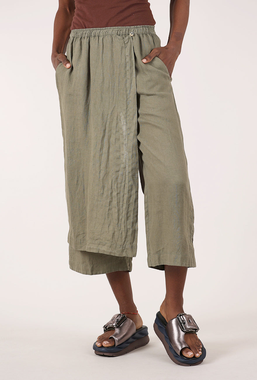 By Basics Skirt-Pant Culottes, Capers 