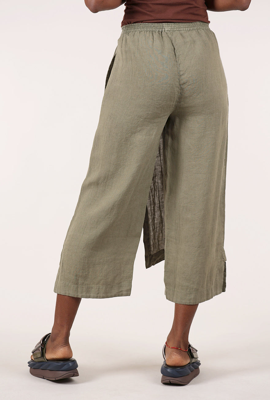 By Basics Skirt-Pant Culottes, Capers 