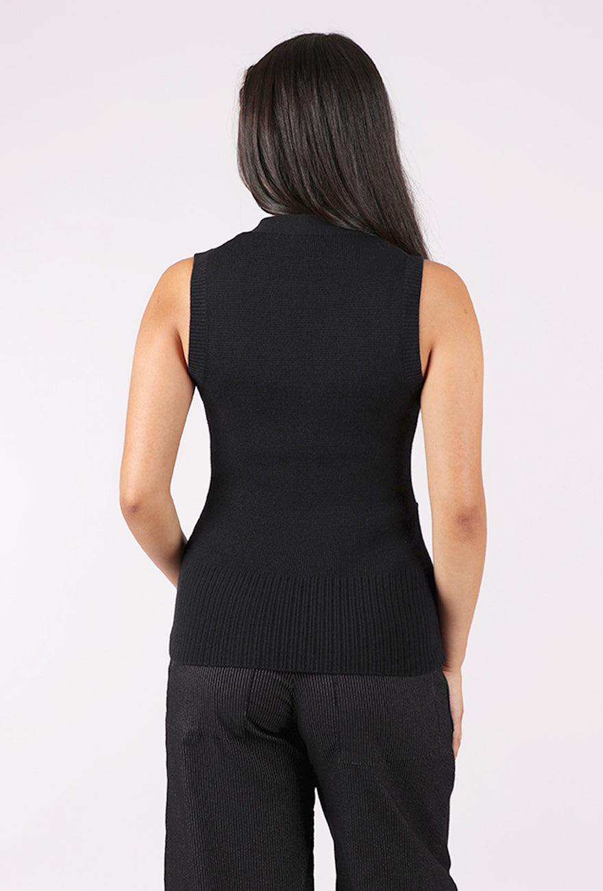 Pistola Audra Vest Cardie, Noir 
