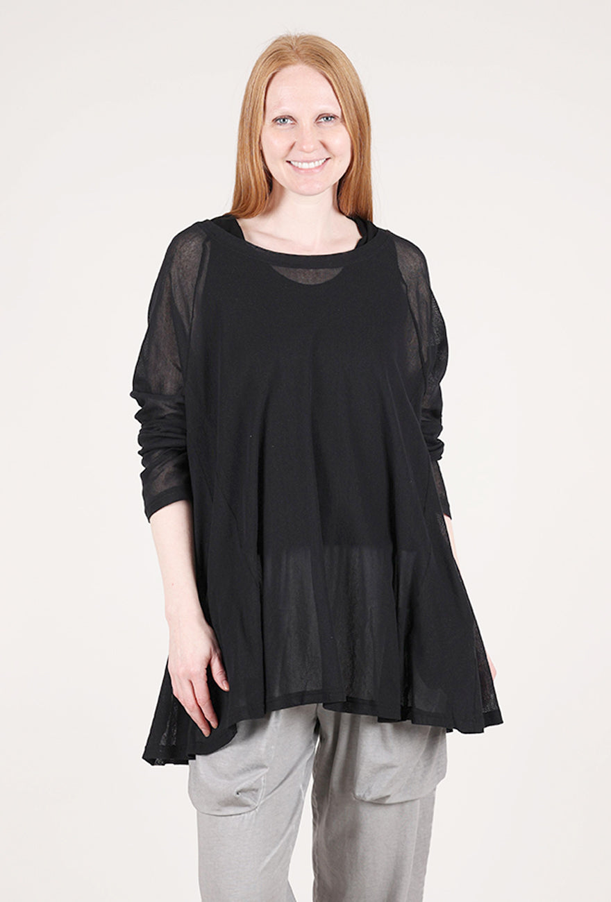 Pluslavie One Sweat Mesh, Black 