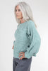 Mystree Helix Woven Sweater, Seafoam 