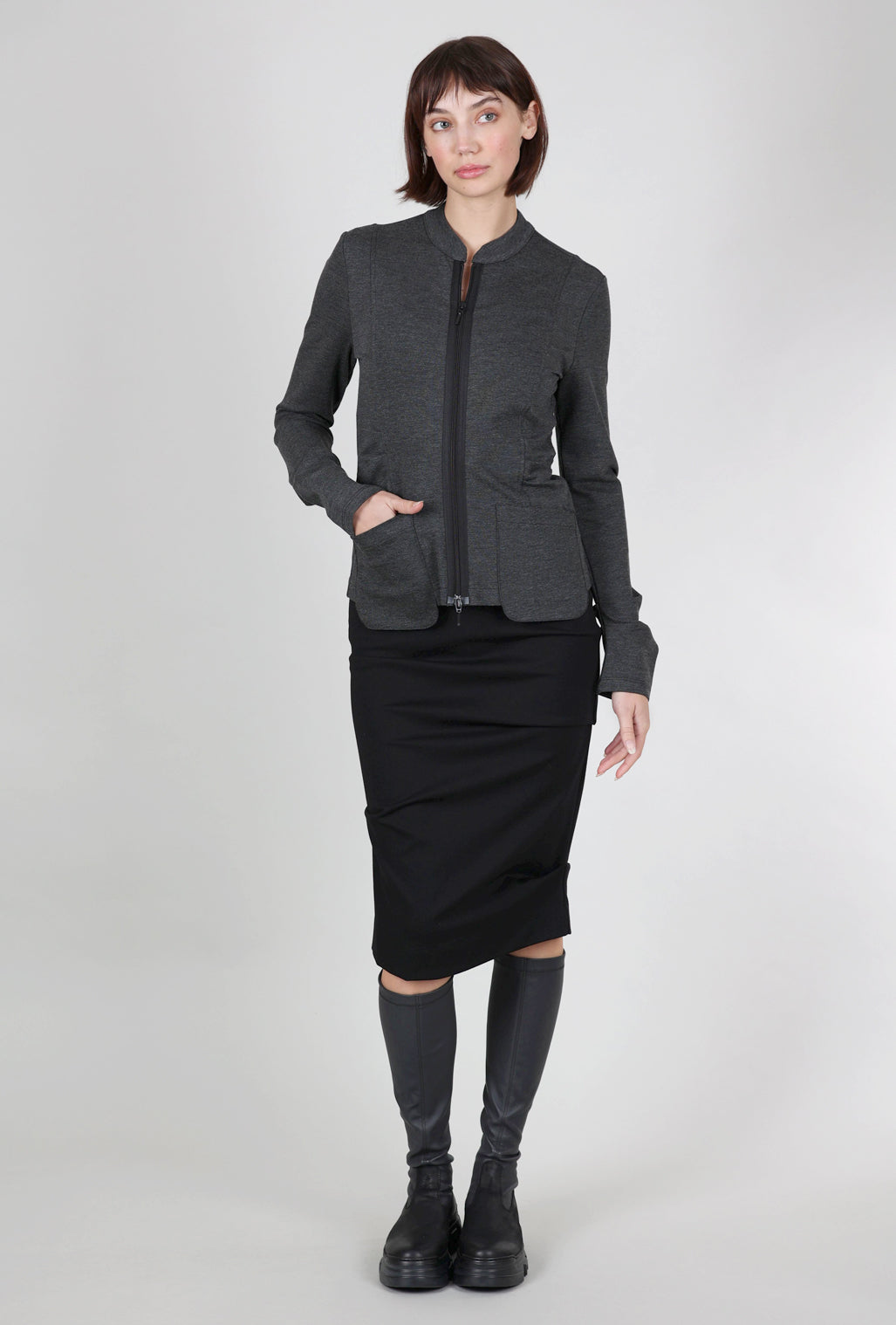 Porto Ponte Rigby Jacket, Charcoal 