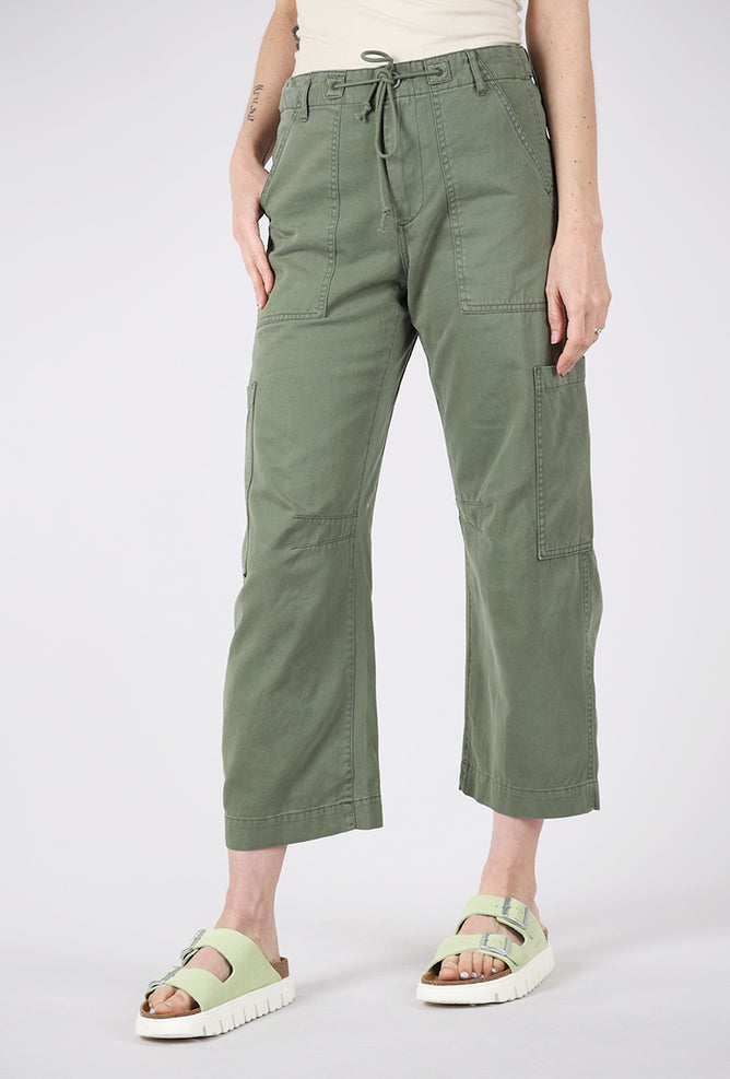 Pistola Sabrina Curved Utility Pant, Meadow 