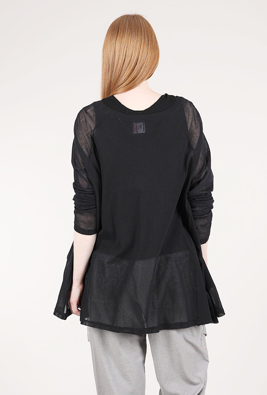 Pluslavie One Sweat Mesh, Black 