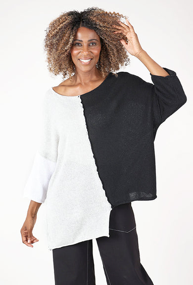 Alembika Frances Sweater, Black Mix 