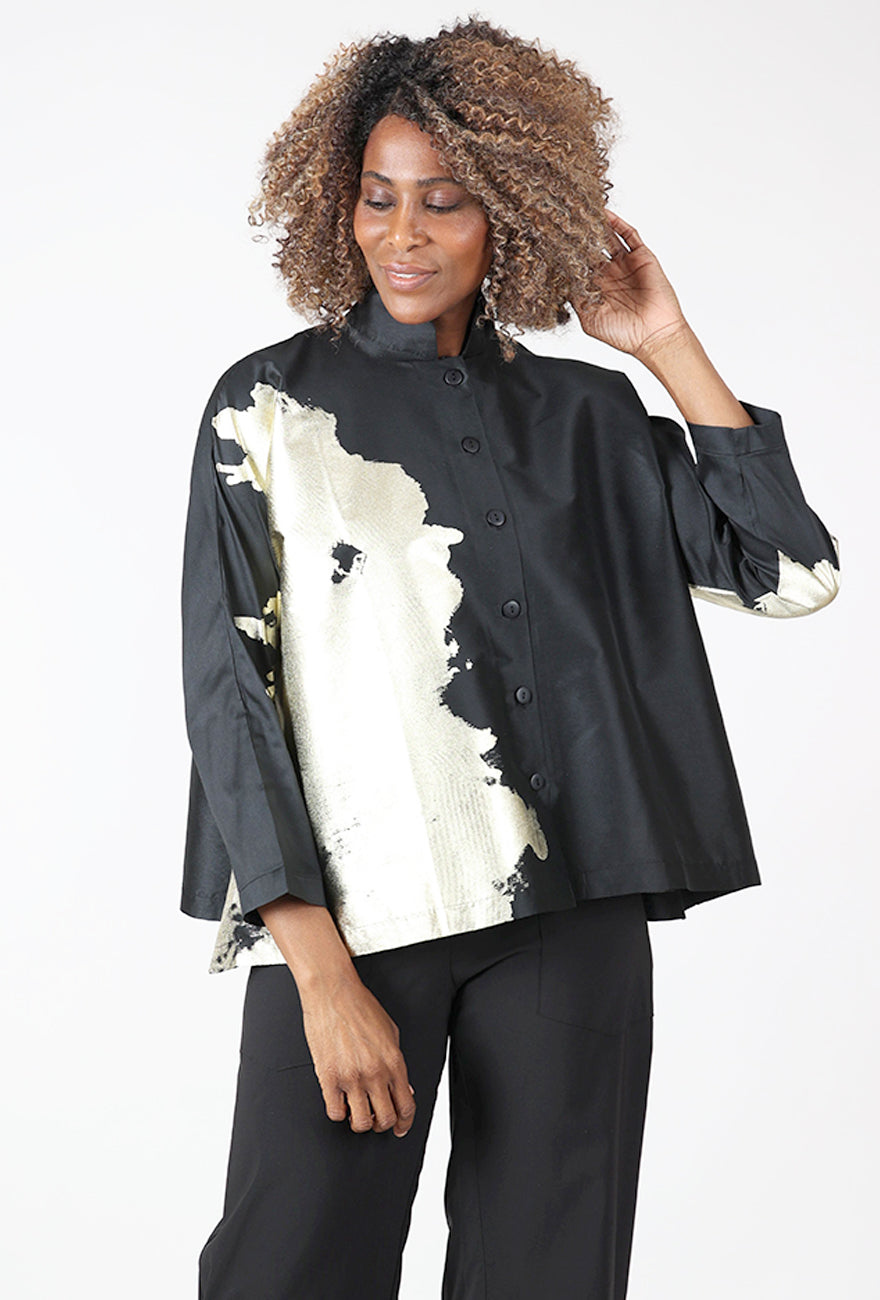 M Square Grandeur Swing Top. Black/Gold 