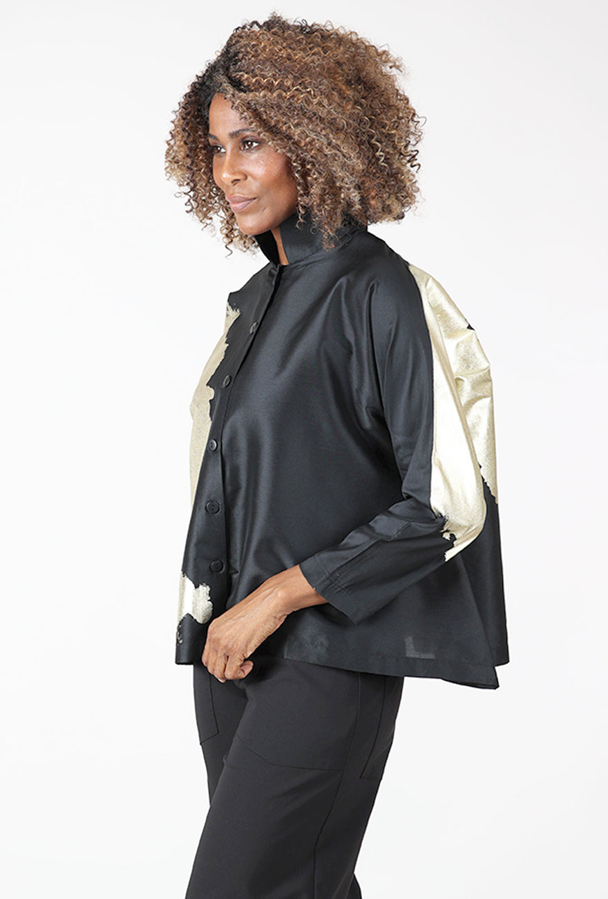 M Square Grandeur Swing Top. Black/Gold 