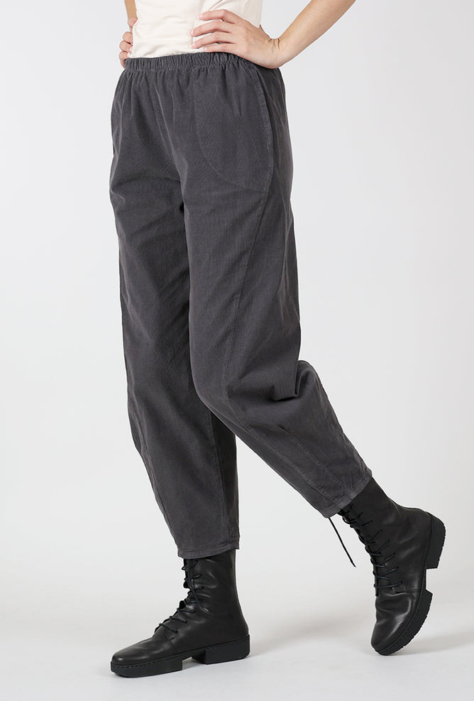 Fenini Baby Cord Pleat Pants, Mocha 
