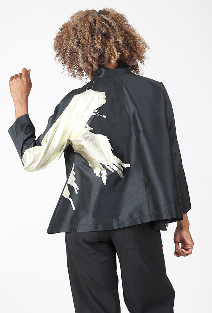 M Square Grandeur Swing Top. Black/Gold 