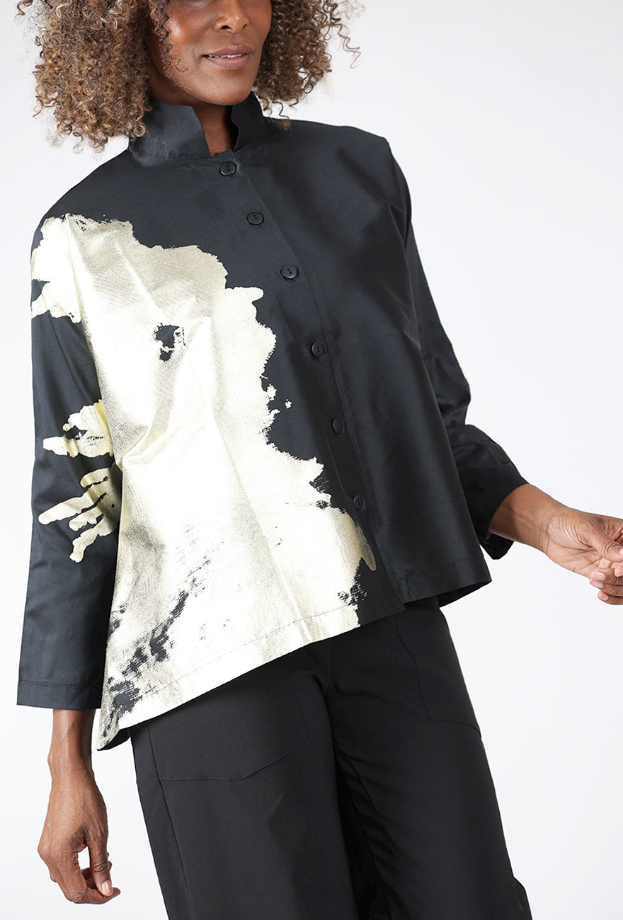 M Square Grandeur Swing Top. Black/Gold 