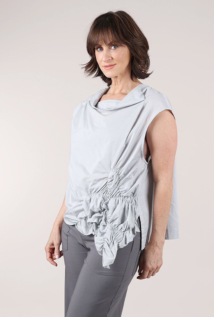 Moyuru Scrunch Detail Tank, Cement 