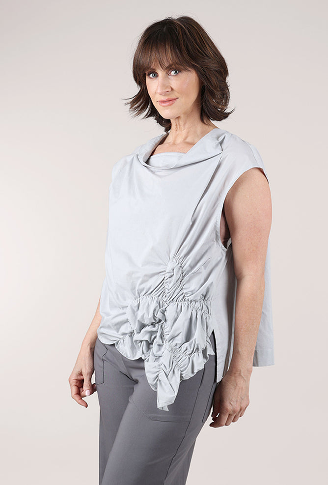 Moyuru Scrunch Detail Tank, Cement 
