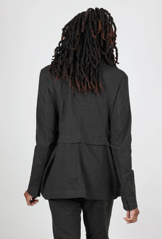 Rundholz Cotton-Wool Subtle Stripe Jacket, Jungle 