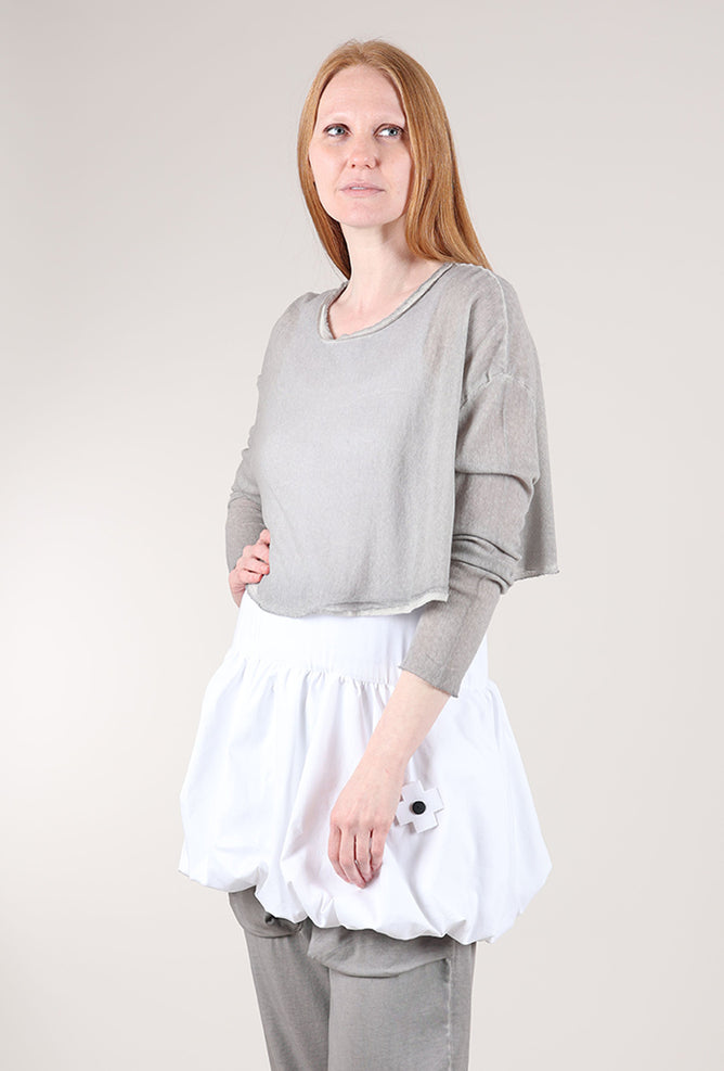 Pluslavie Mesh Snuggle Shirt, Cement 