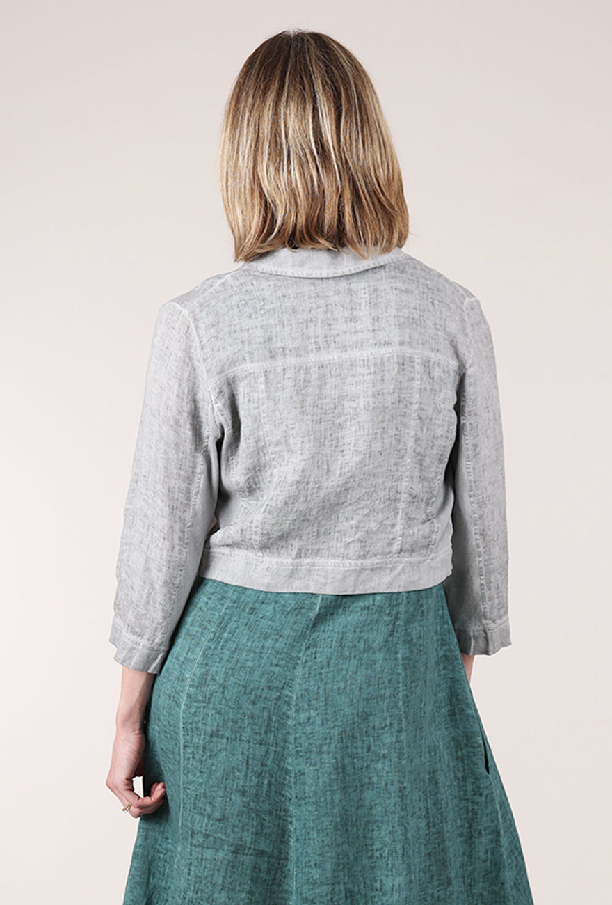 Linen 'Jean' Jacket, Sandstone