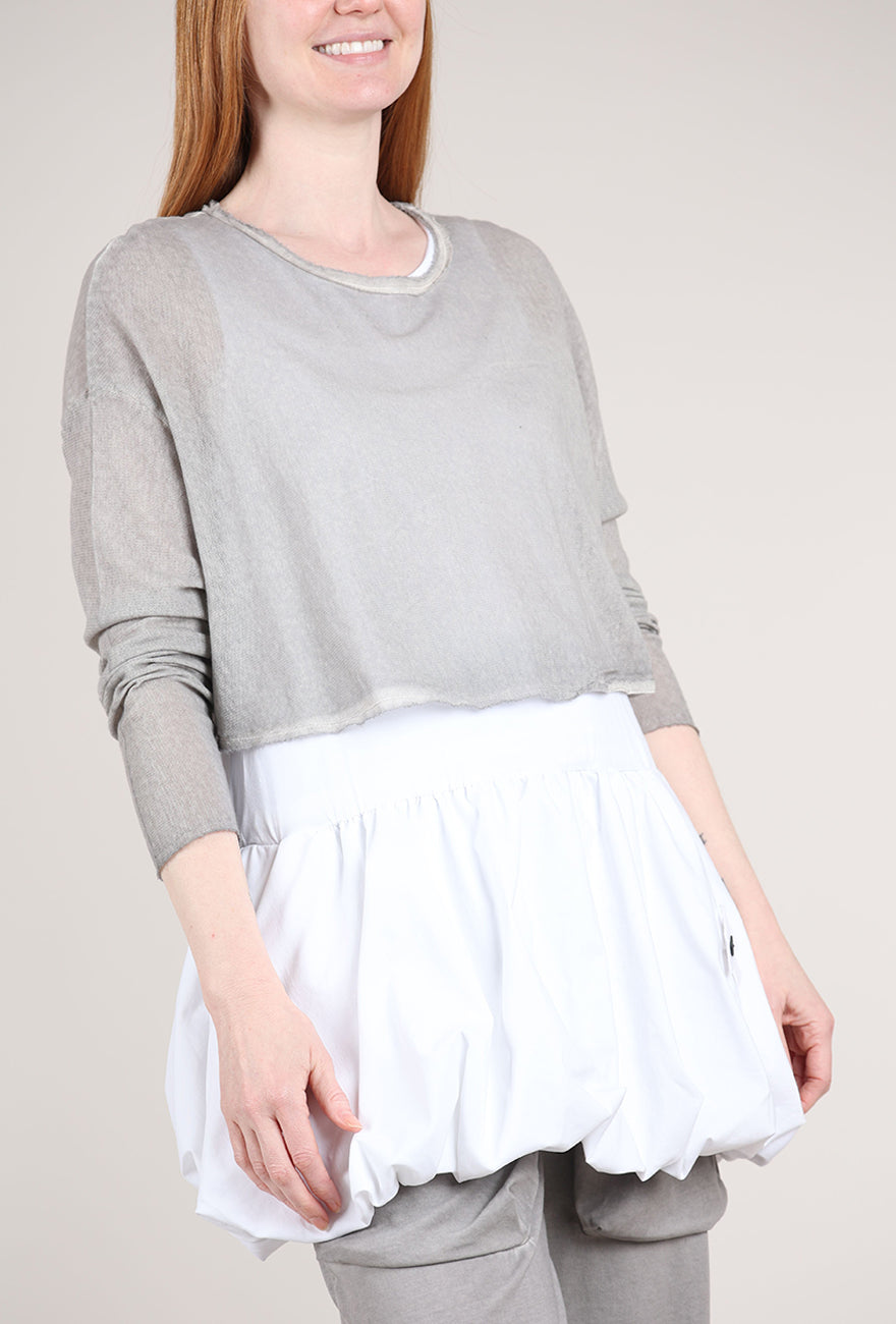 Pluslavie Mesh Snuggle Shirt, Cement 