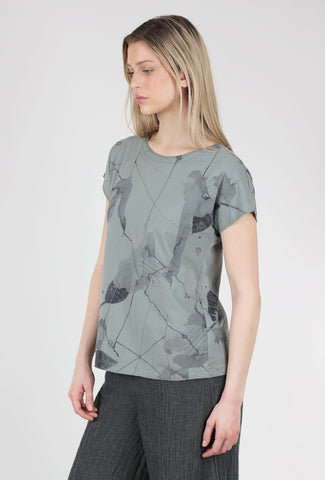 Grizas Faded Vines T-Shirt, Silver Sage 