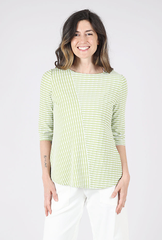 Habitat Uptown Stripe City Top, Leaf 
