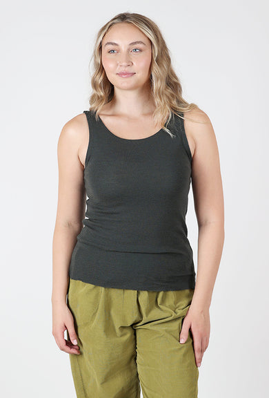 By Basics Wool Layer Tank, Raven 