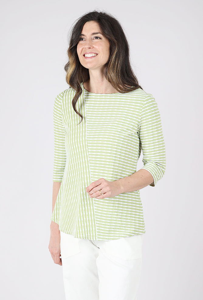 Habitat Uptown Stripe City Top, Leaf 